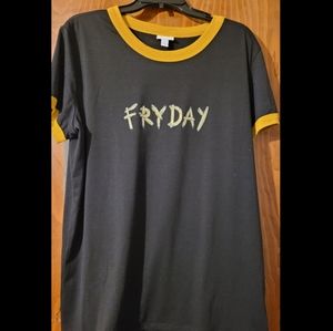 LulaRoe Liv FryDay shirt (XL)